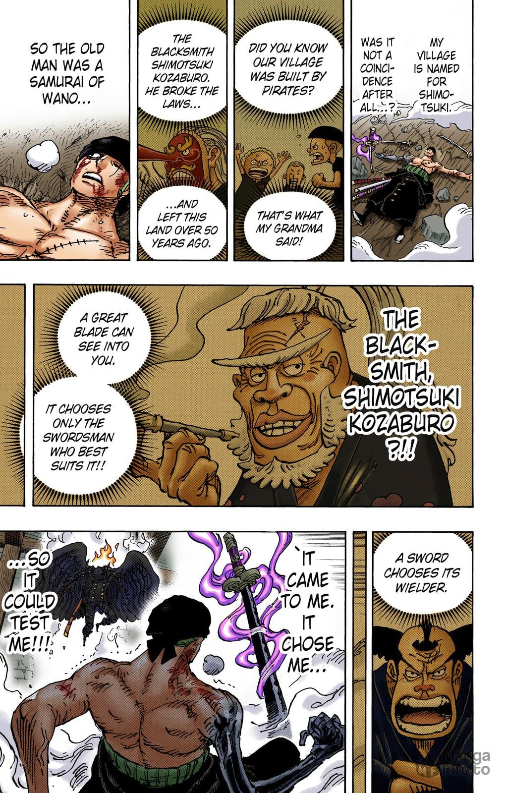 One Piece Digital Colored Chapter 1033 image 15